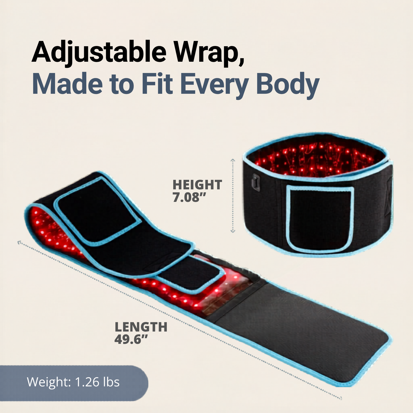RedLed Therapy Belt