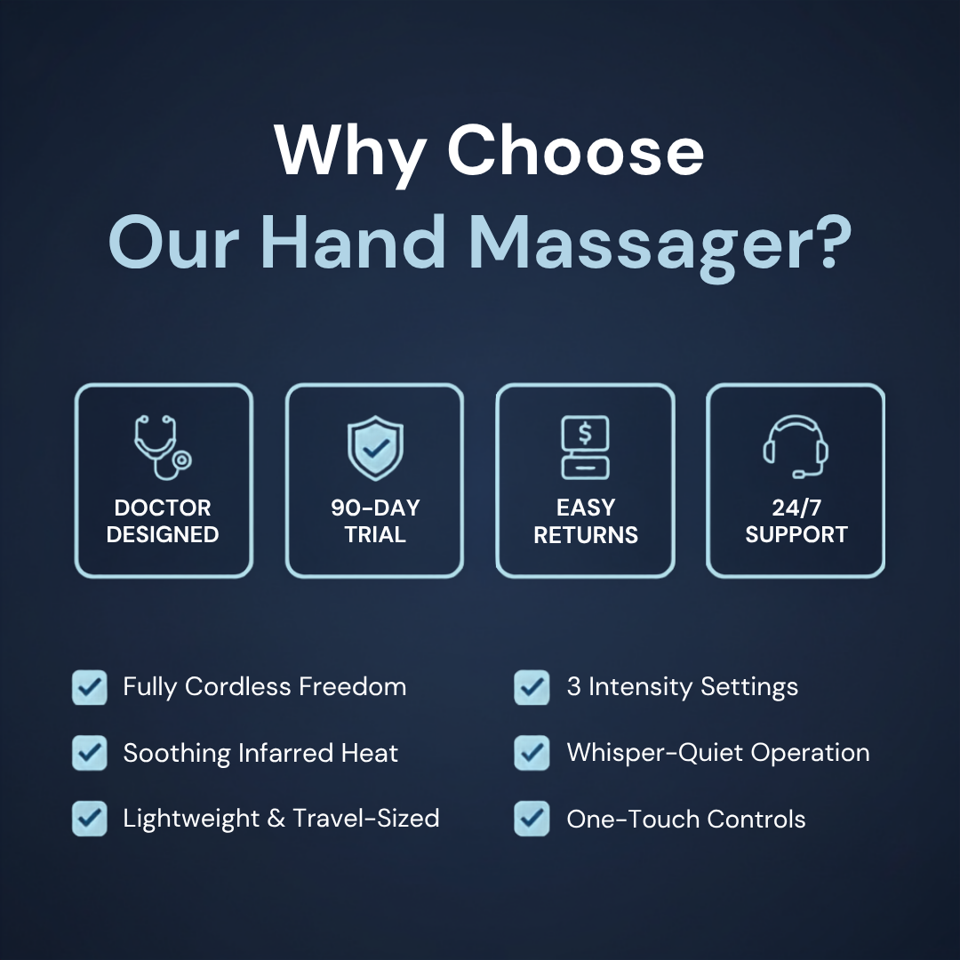 Triple Method Hand Massager