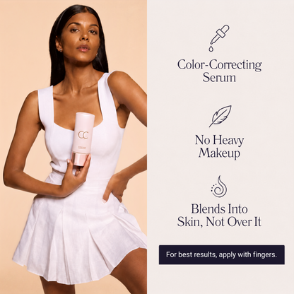 CC color-correcting tinted serum